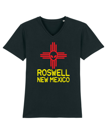 Roswell New Mexico Souvenir Zia Symbol Black