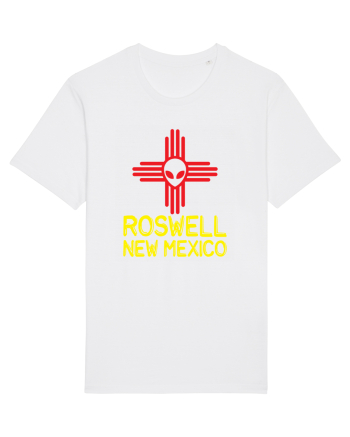 Roswell New Mexico Souvenir Zia Symbol White