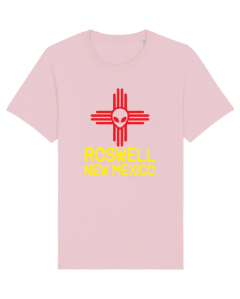 Roswell New Mexico Souvenir Zia Symbol Cotton Pink