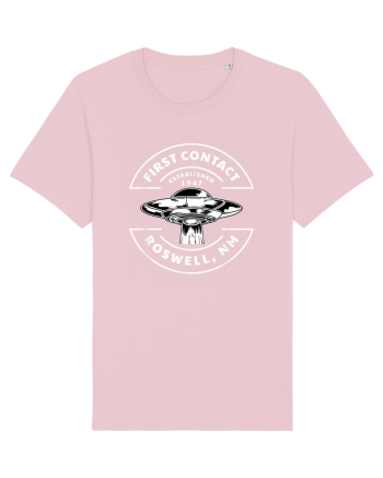 Roswell UFO Alien Conspiracy Theory Cotton Pink