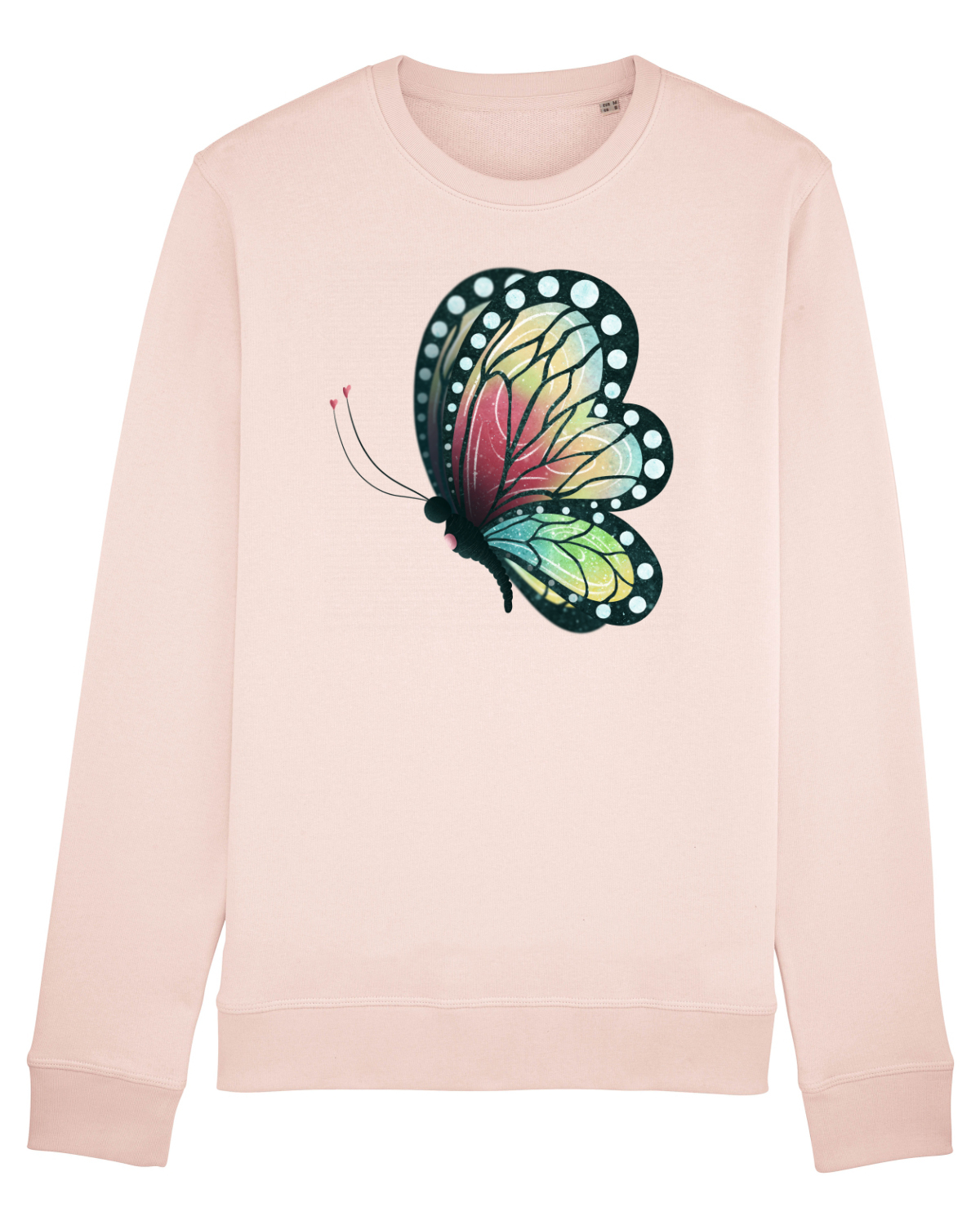Bluză mânecă lungă Unisex Rise Candy Pink
