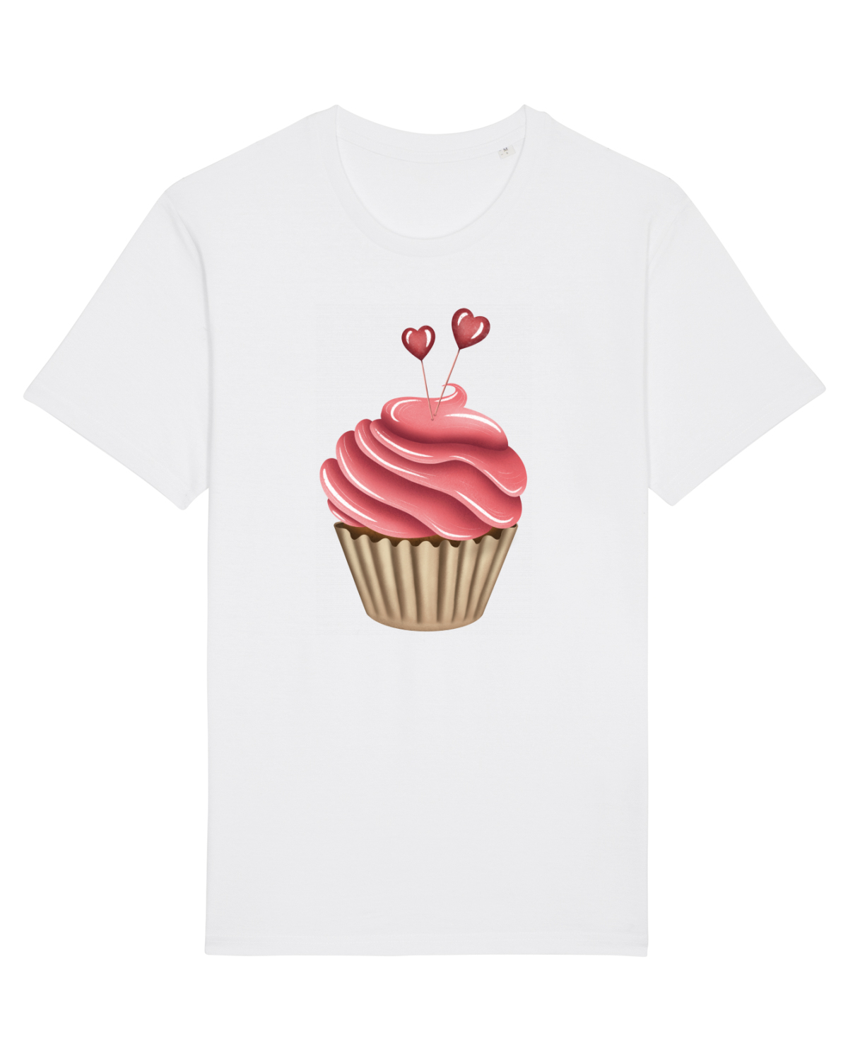 Tricou mânecă scurtă Unisex Rocker White