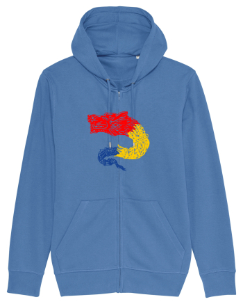 Simboluri dacice - Lupul 19. Bright Blue