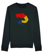 Simboluri dacice - Lupul 19. Bluză mânecă lungă Unisex Rise