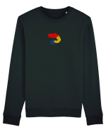 Simboluri dacice - Lupul 20. Bluză mânecă lungă Unisex Rise