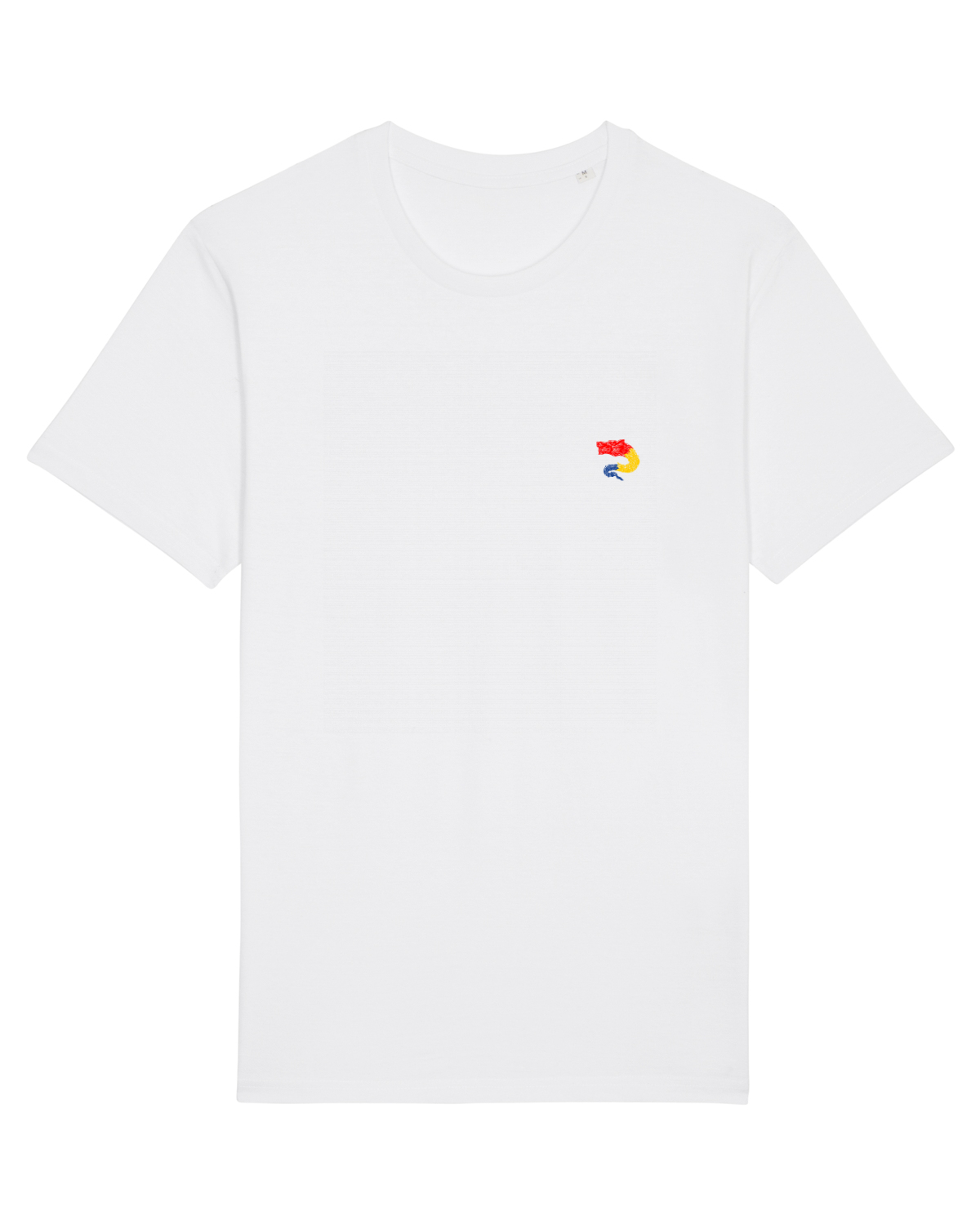 Tricou mânecă scurtă Unisex Rocker White