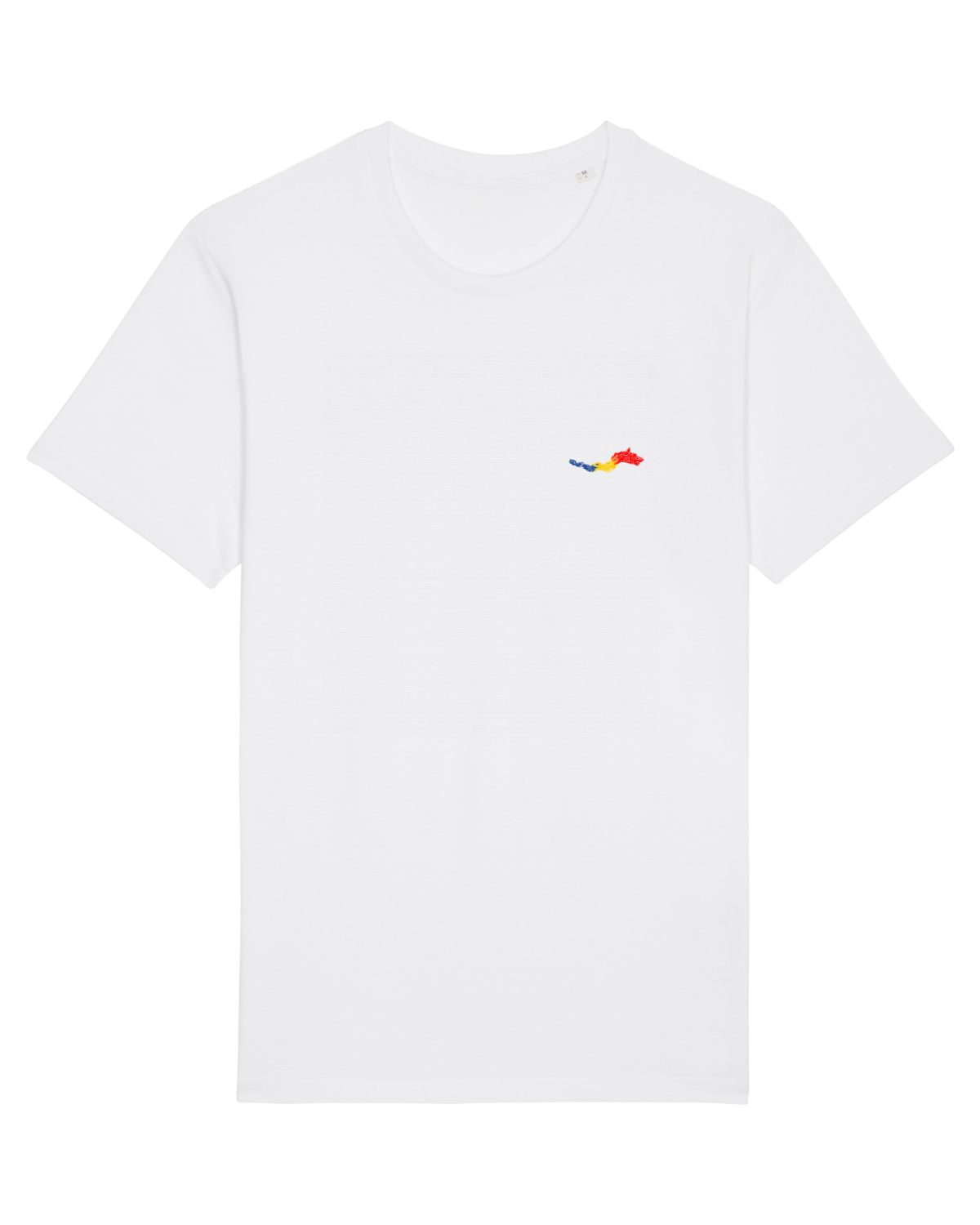 Tricou mânecă scurtă Unisex Rocker White