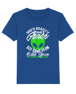 She Is  Beauty She Is Grace Outer Space Tricou mânecă scurtă  Copii Mini Creator