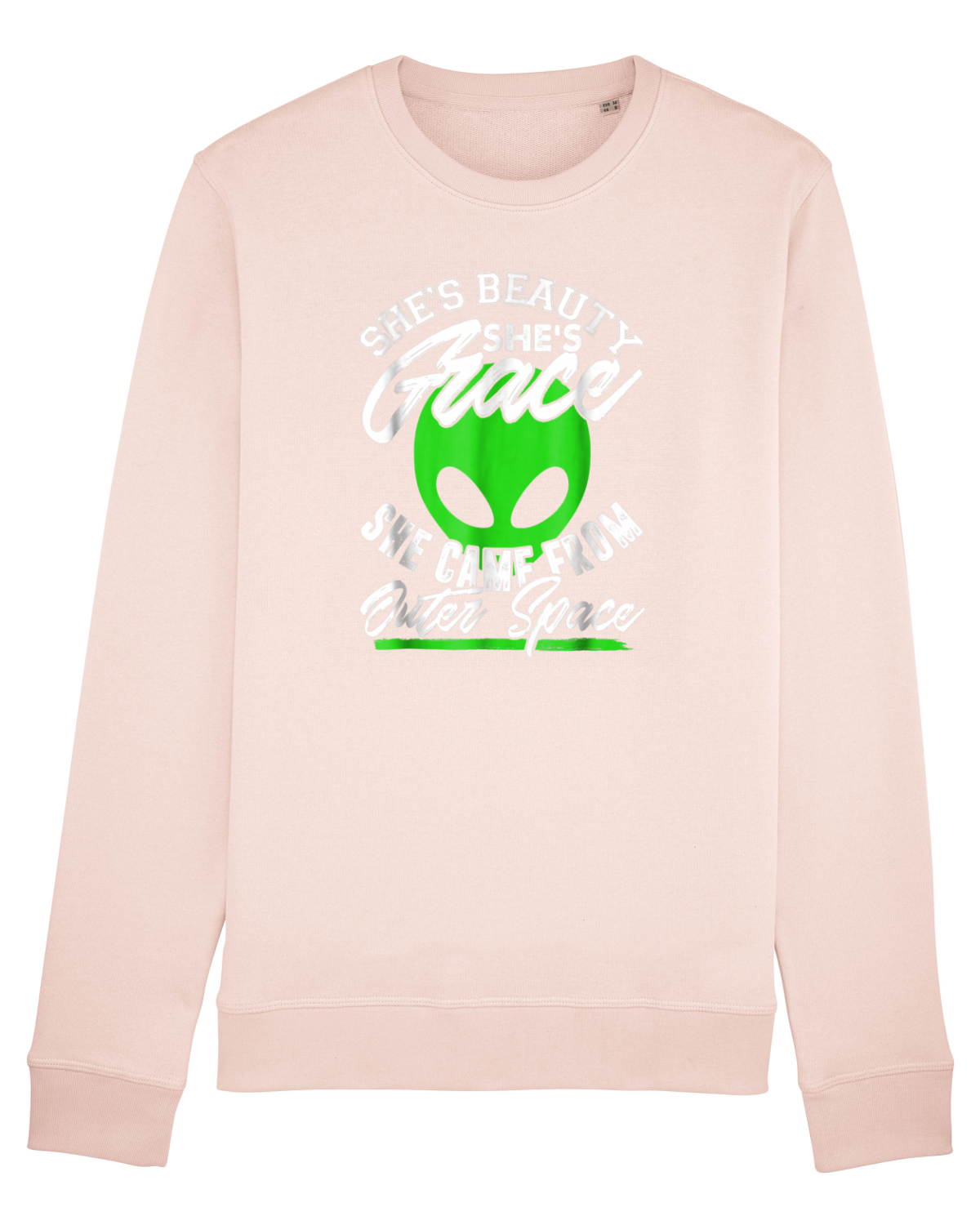 Bluză mânecă lungă Unisex Rise Candy Pink