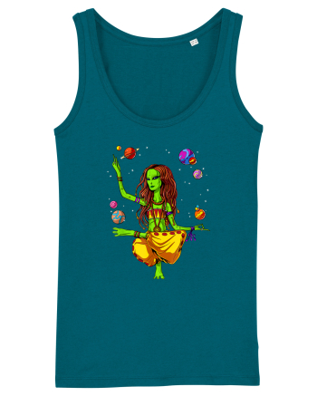 Space Alien Hippie Yoga Zen Meditation Psychedelic Ocean Depth