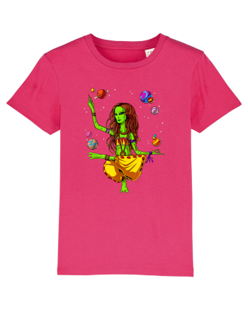 Space Alien Hippie Yoga Zen Meditation Psychedelic Raspberry