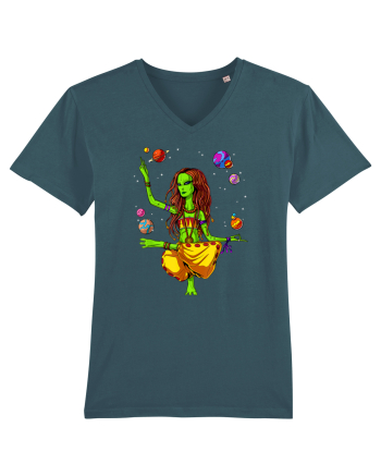 Space Alien Hippie Yoga Zen Meditation Psychedelic Stargazer