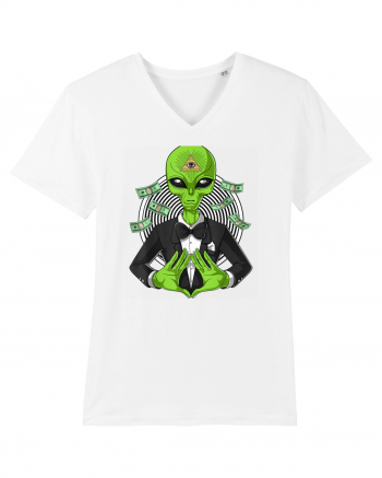 Space Alien Illuminati Occult UFO Conspiracy White