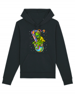 Space Alien Weed Bong Stoner Psychedelic Hanorac Unisex Drummer