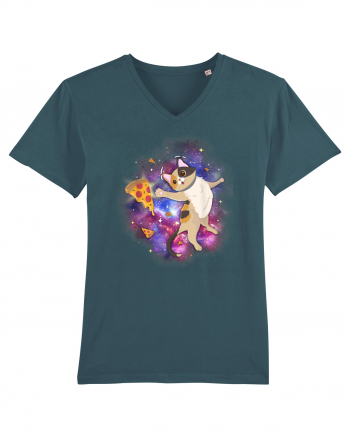 Space Cat Kitten Astronaut Funny Pizza Stargazer