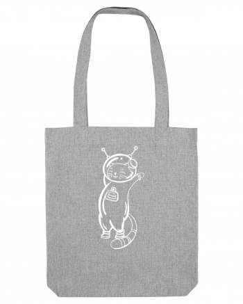 Space Cat Kitty Lovers Heather Grey
