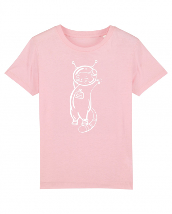Space Cat Kitty Lovers Cotton Pink