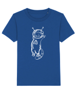 Space Cat Kitty Lovers Tricou mânecă scurtă  Copii Mini Creator