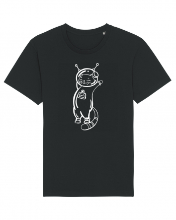 Space Cat Kitty Lovers Black