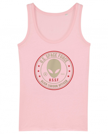 Space Force Alien Liaison Officer Cotton Pink