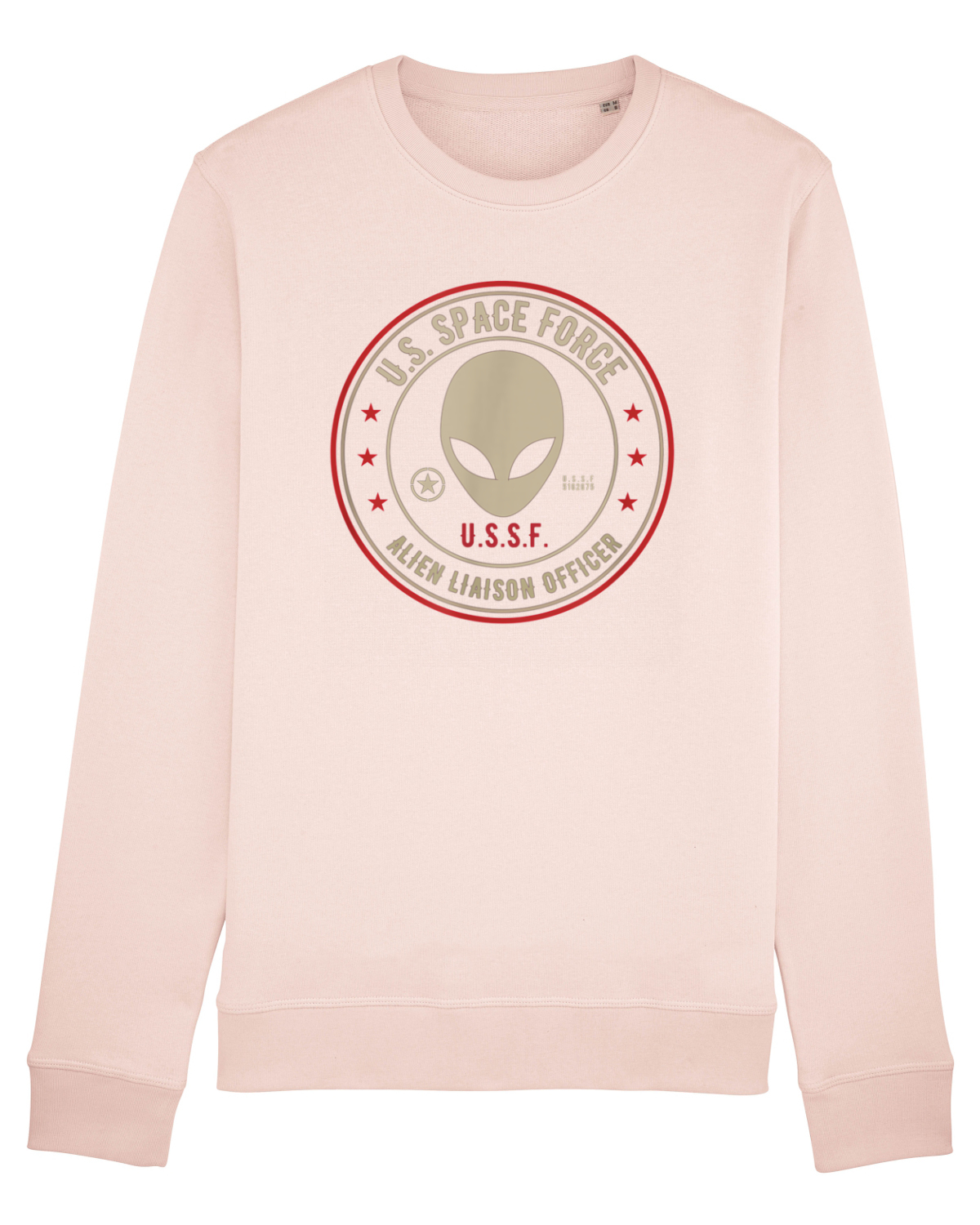 Bluză mânecă lungă Unisex Rise Candy Pink