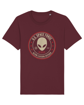 Space Force Alien Liaison Officer Burgundy