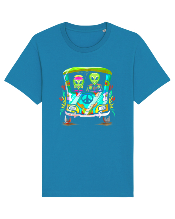 Space Shroom Hippie Alien Azur