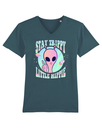 Stay Trippy Little Hippie Art Peace Sign Stargazer