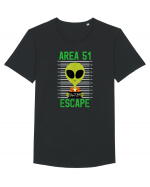 Area 51 Escapee Tricou mânecă scurtă guler larg Bărbat Skater