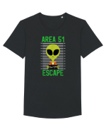 Area 51 Escapee Tricou mânecă scurtă guler larg Bărbat Skater