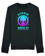 Storm Area 51 Funny Alien They Cant Take Us All Bluză mânecă lungă Unisex Rise