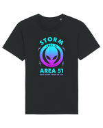 Storm Area 51 Funny Alien They Cant Take Us All Tricou mânecă scurtă Unisex Rocker
