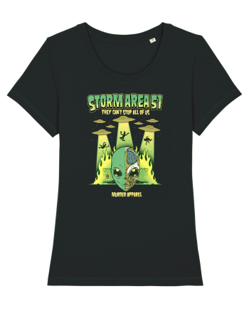 Storm Area 51 Paranormal Alien UFO Black