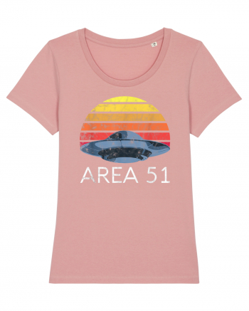 Storm Area 51 Retro UFO Alien Canyon Pink