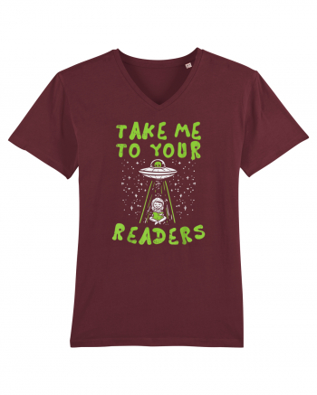 Take Me To Your Readers Burgundy