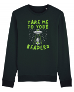 Take Me To Your Readers Bluză mânecă lungă Unisex Rise