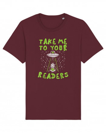 Take Me To Your Readers Burgundy