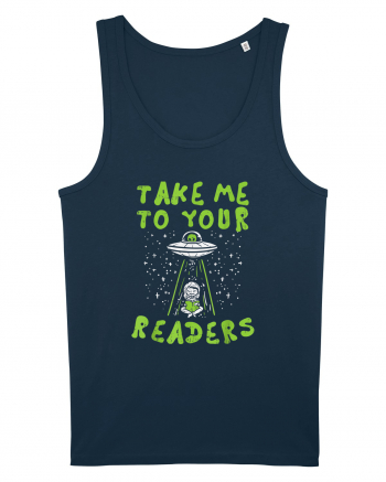 Take Me To Your Readers Navy