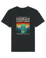 This Is My Human Costume I'm Really An Alien Tricou mânecă scurtă Unisex Rocker