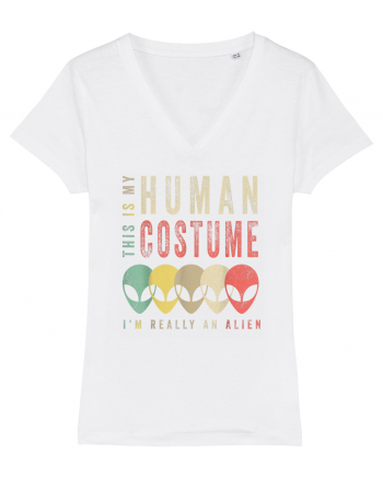 This Is My Human Costume White