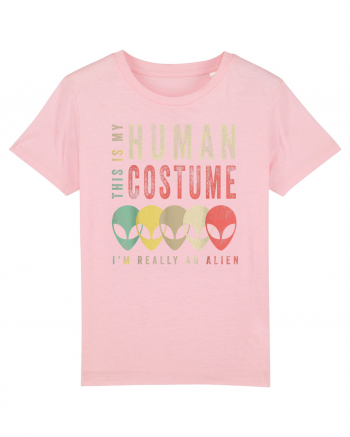 This Is My Human Costume Cotton Pink