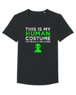 This Is My Human Costume I'm Really An Alien Tricou mânecă scurtă guler larg Bărbat Skater