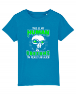 This Is My Human Costume I'm Really An Alien Tricou mânecă scurtă  Copii Mini Creator