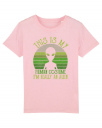 This Is My Human Costume I'm Really An Alien Tricou mânecă scurtă  Copii Mini Creator
