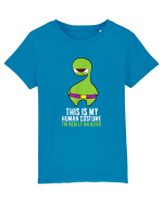 This Is My Human Costume I'm Really An Alien Tricou mânecă scurtă  Copii Mini Creator