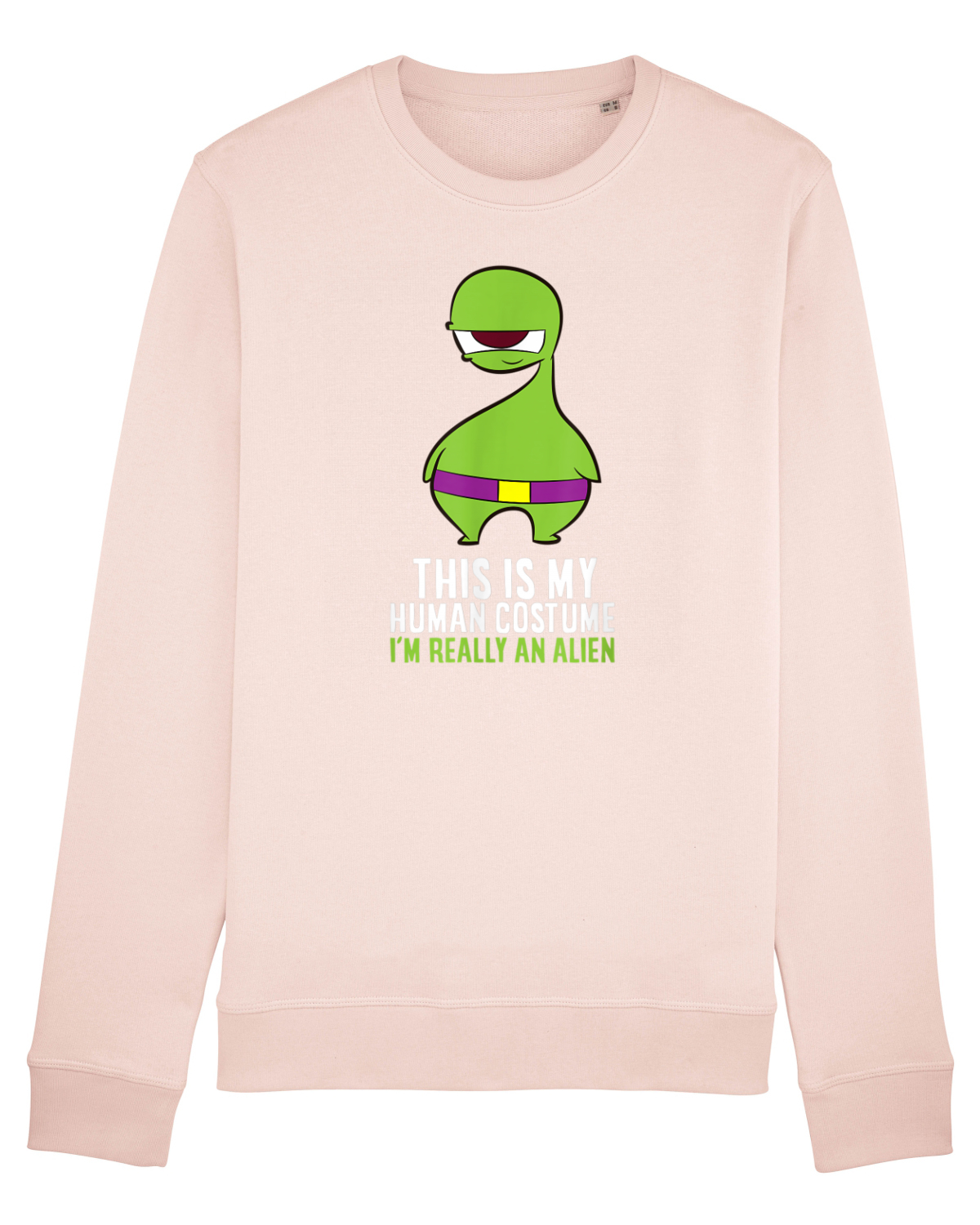 Bluză mânecă lungă Unisex Rise Candy Pink