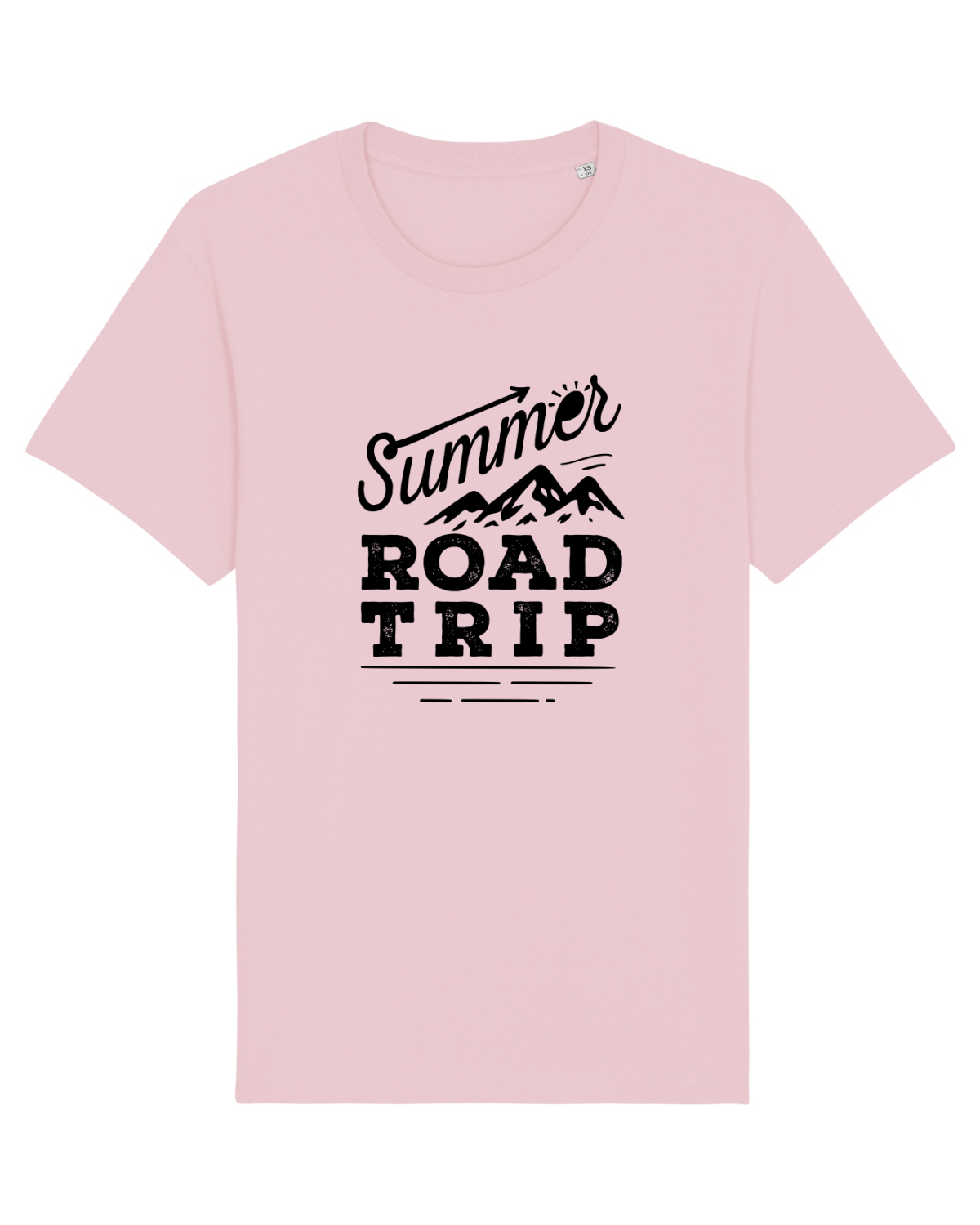 Tricou mânecă scurtă Unisex Rocker Cotton Pink