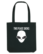 This Place Sucks Alien Sacoșă textilă