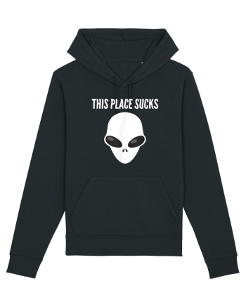 This Place Sucks Alien Black