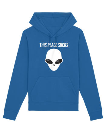 This Place Sucks Alien Royal Blue